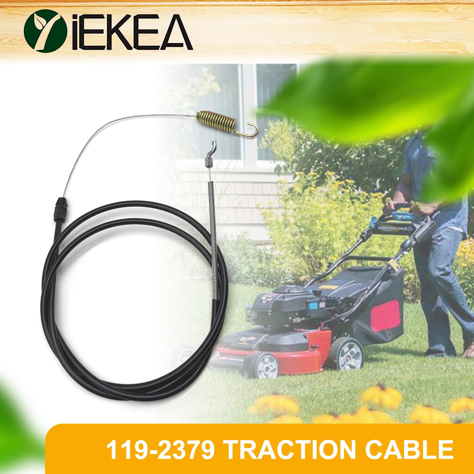 Yiekea 119-2379 Traction Control Cable for Toro 22 inch Recycler 20330 20331