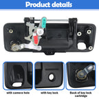 Osompar Tailgate Liftgate Latch Handle w/Key Lock Cylinder Compatible with