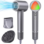 Professional Ionic Hair Dryer 160000RPM Fast Dry Low Noise with Diffuser