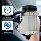 AC A/C Compressor Replacement for Escalade Tahoe Suburban 2000-2002 Replacement
