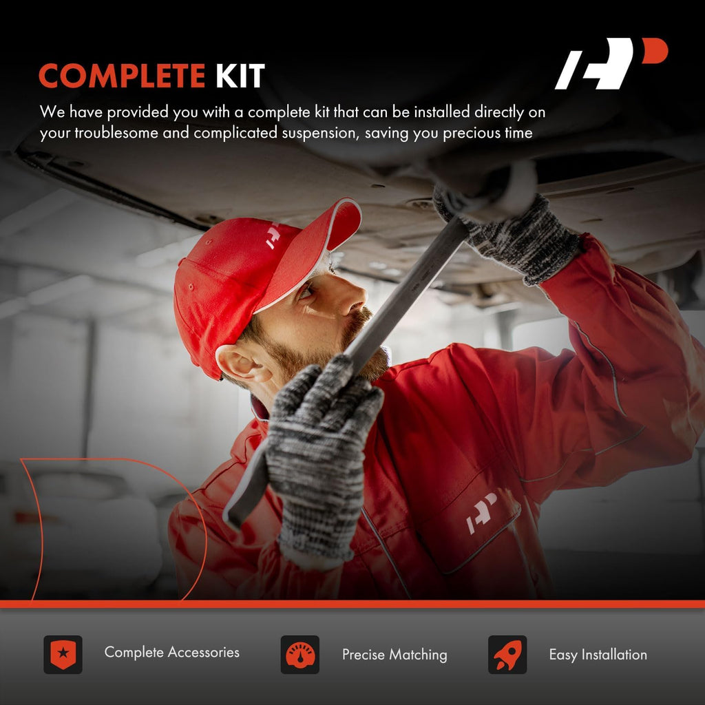 8 Pack A-Premium Front Suspension Kit Compatible Ford Focus C-Max 2012-2018