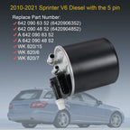 RADHLBNIU WK 820/15 Fuel Filter Replacement For Mercedes Benz E350 GL350 ML350 R350 S350 & Sprinter 2500 3500 3.0L V6 Diesel 2010-2021, Replace WK 820/6, 642 090 63 52