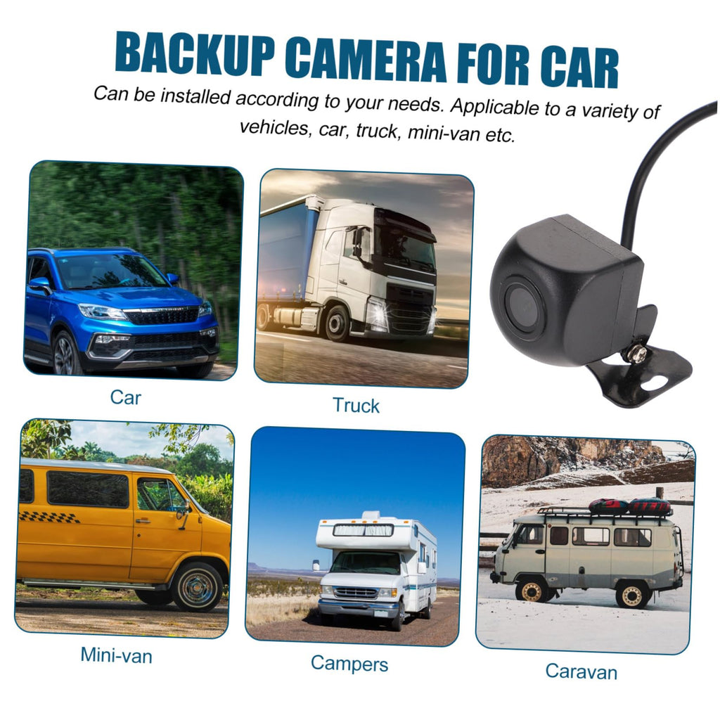 DIYEAH Car Rear View Camera Waterproof Night Vision Backup Camera with High