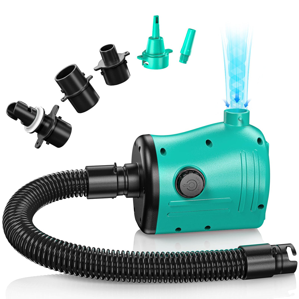 Elefor Massage Gun Deep Tissue,PercussioAir Mattress Pump for Balloons Pool