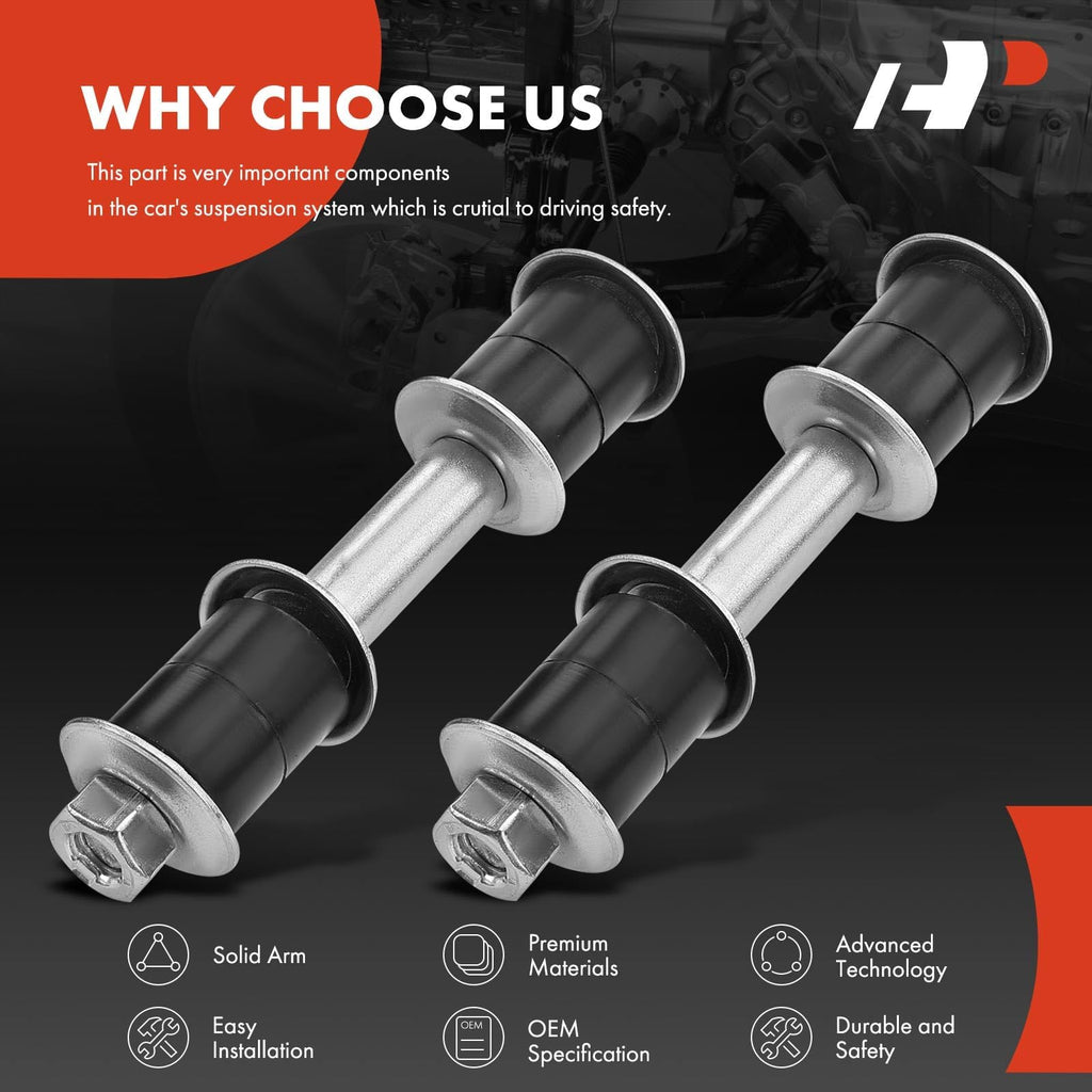 A-Premium Front or Rear Sway Bar Link Stabilizer Bar Link