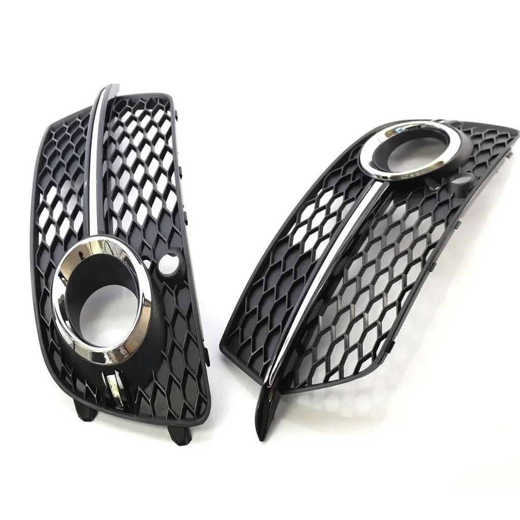Front Fog Light Lamp Lower Cover Grille Compatible With Audi Q5 Sport S-line