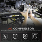 A/C Compressor w/ Clutch for Toyota Corolla 1.8L Corolla iM 14-19 CO29198C