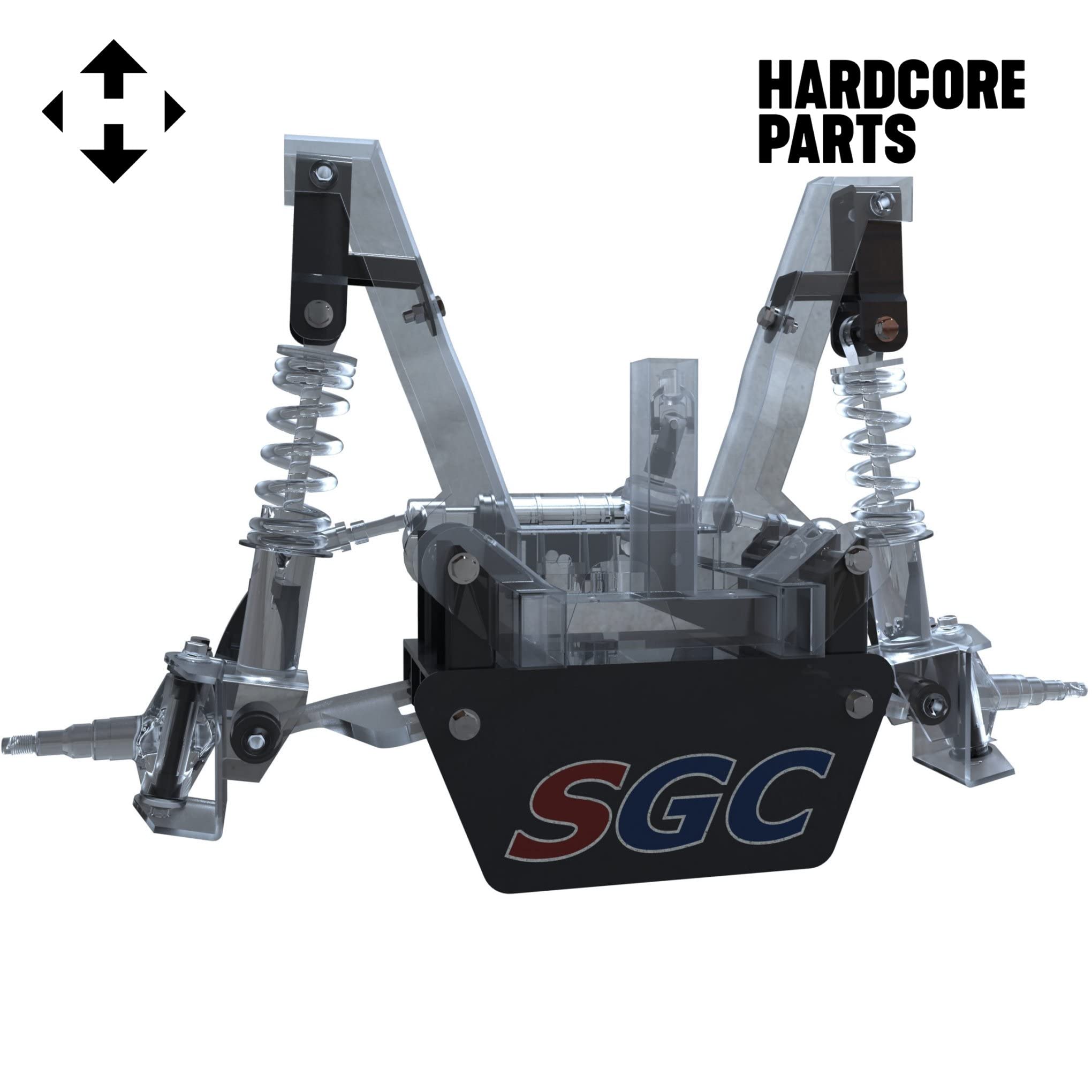 4" Lift Kit for YAMAHA Golf Cart G29 DRIVE Gas & Electric