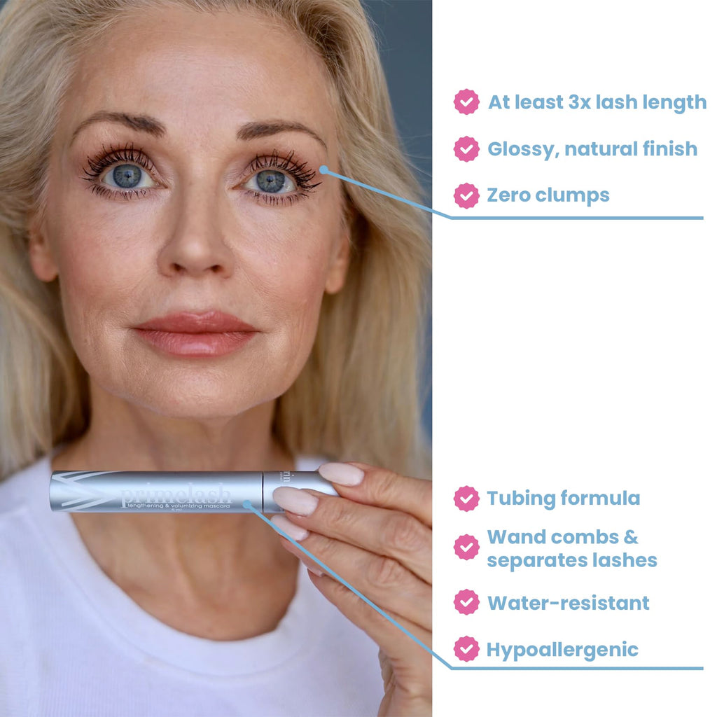 Prime Prometics PrimeLash Mascara Black Volumizing Lengthening Hypoallergenic