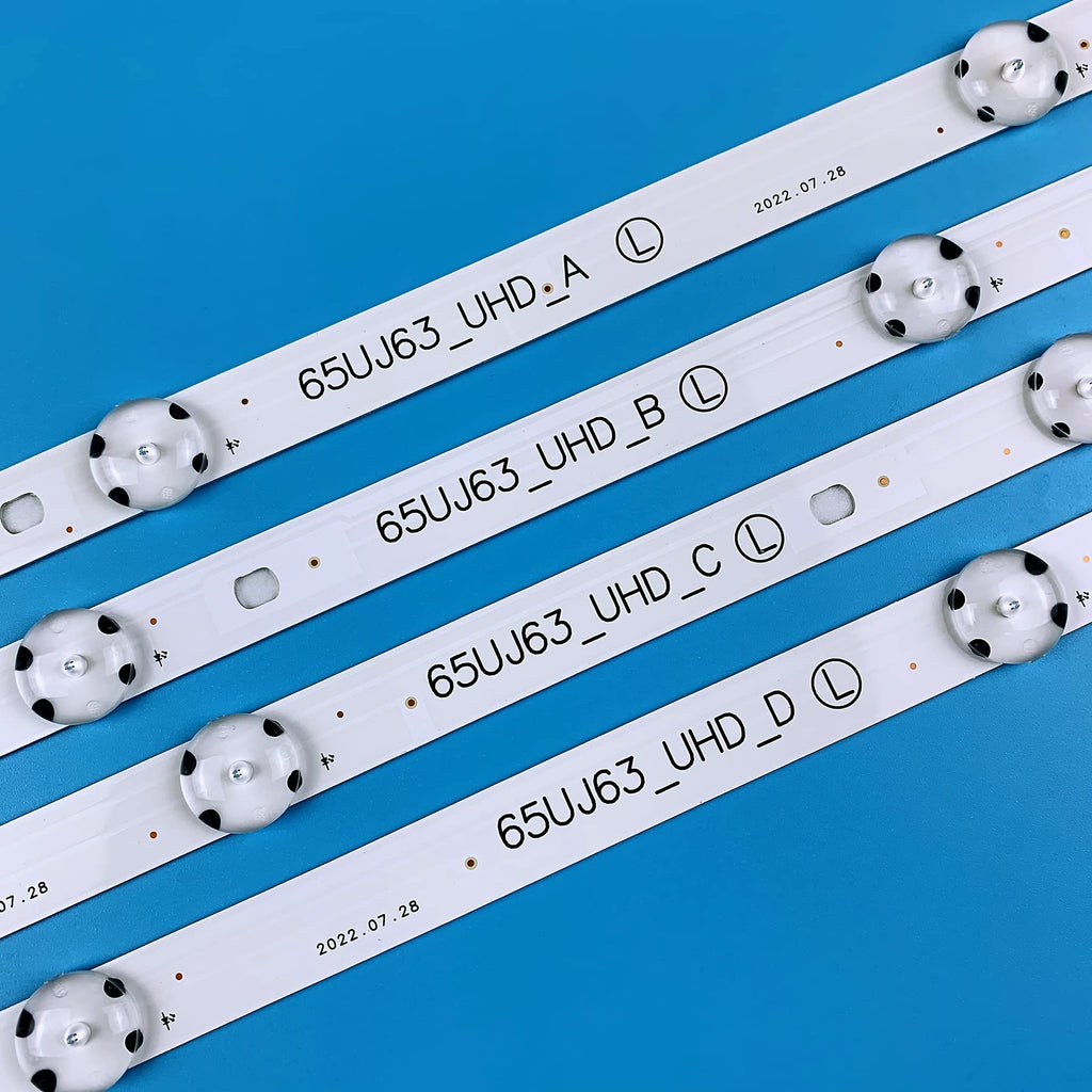 LG 65 Inch TV LED Backlight Strips 12 pcs 65UJ63 65UJ6300 65UJ6200 65UJ5500