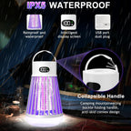 Bug Zapper Indoor Outdoor Mosquito Zapper, LED Rechargeable Fly Zappers Mosquito