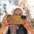 Carveit Magnetic Wooden Case for iPhone 17 Case, Wood Artisan Engraved &