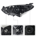Huray Halogen Headlight Assembly for Mazda 2 2011 2012 2013 2014 RH Projector