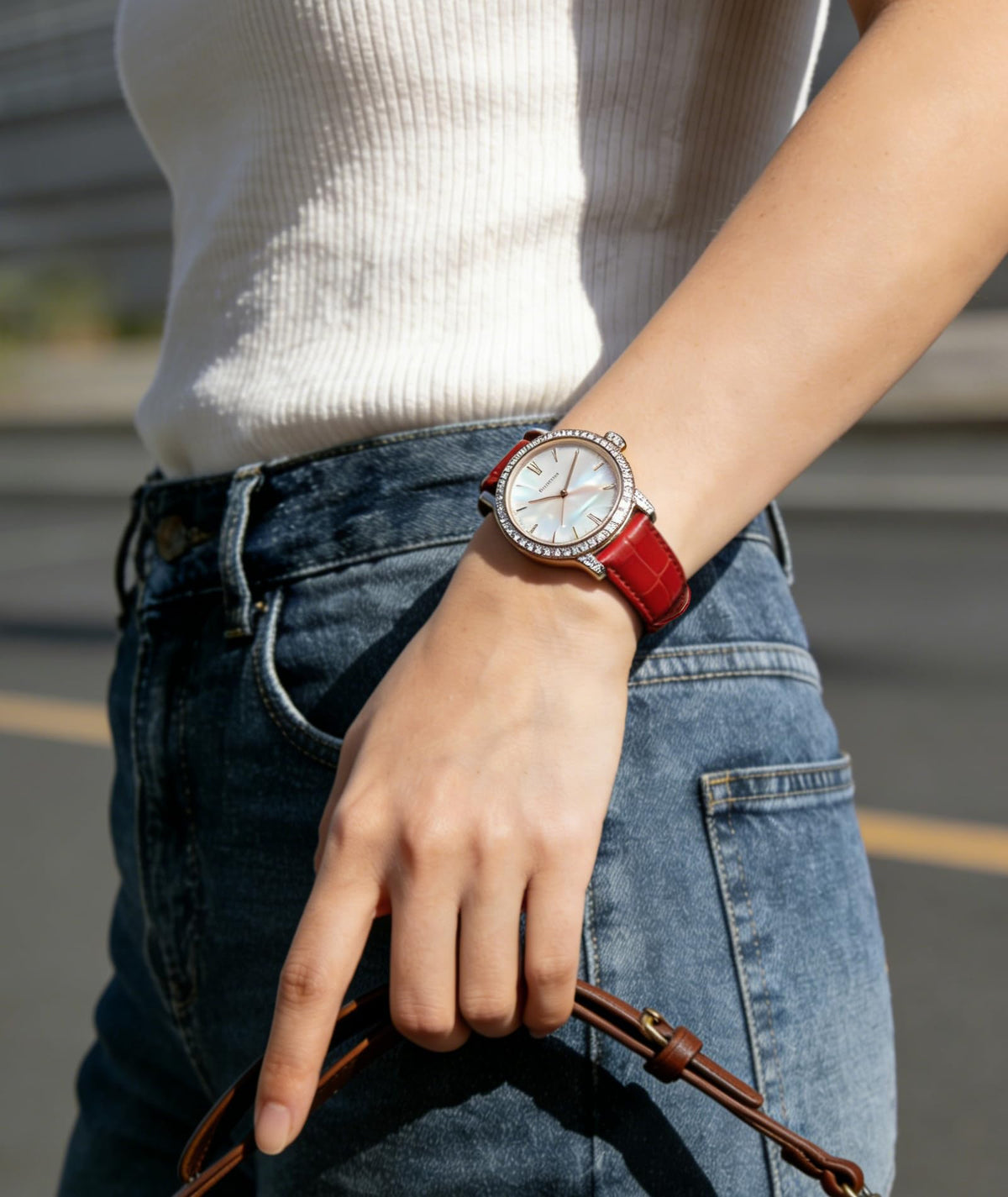 BINLUN Leather Watch Band Genuine Calfskin Replacement Watch Strap Quick Release