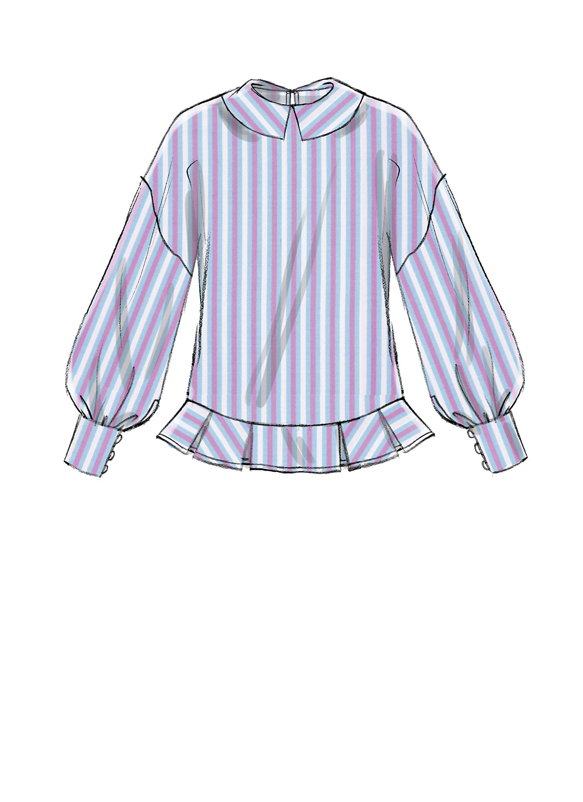 McCall's Patterns McCall's Women's Loose Fit Dropped Shoulder Shirt Sewing