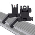 Kitmose 45 Degress Offset Iron Sights Low Profile Fiber Optics AR Sights