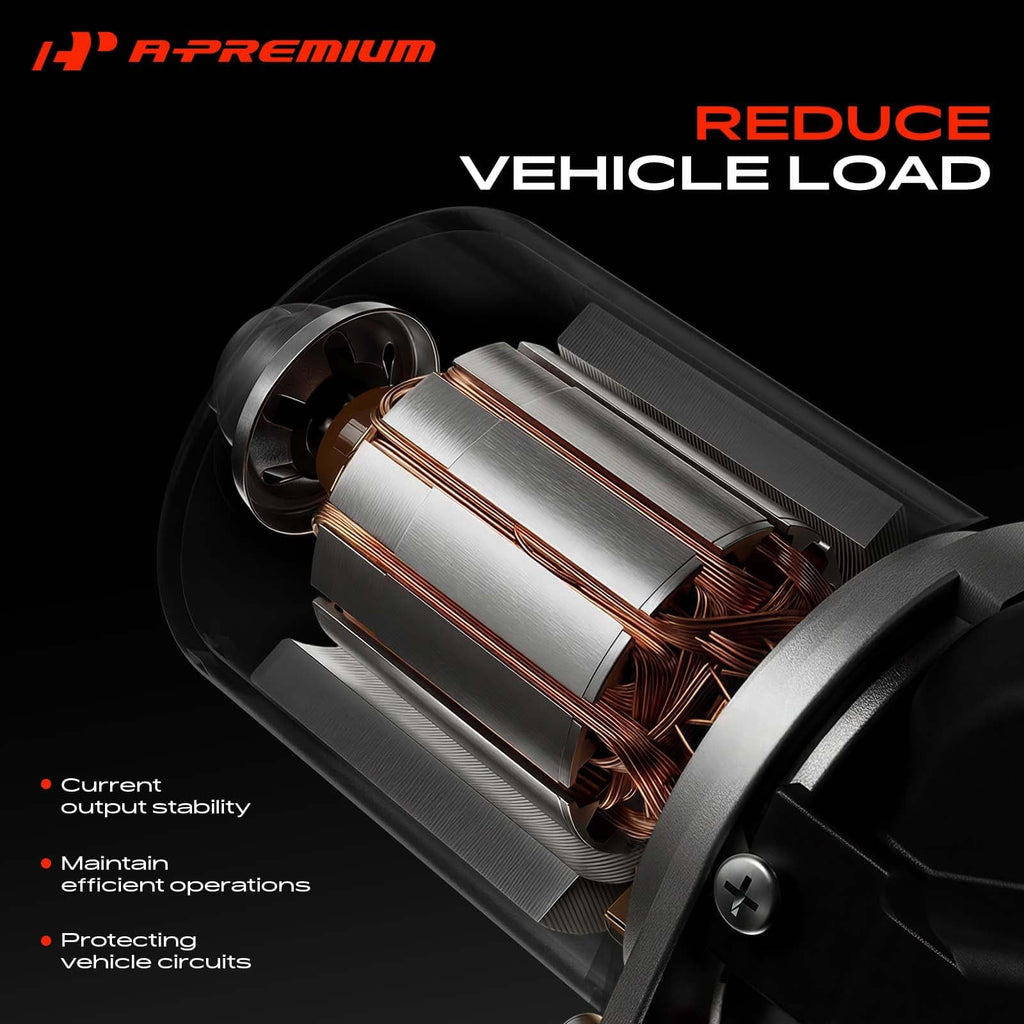 A-Premium Front Windshield Wiper Motor 5 Pin
