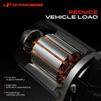 A-Premium Front Windshield Wiper Motor 5 Pin