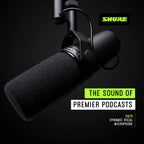 Shure SM7B Dynamic Studio Microphone - XLR Mic for Podcasting, Streaming, Vocal