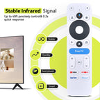 2 Pack RYQIF Voice Replacement Remote Control Fits for Onn 4K Pro/Plus Streaming