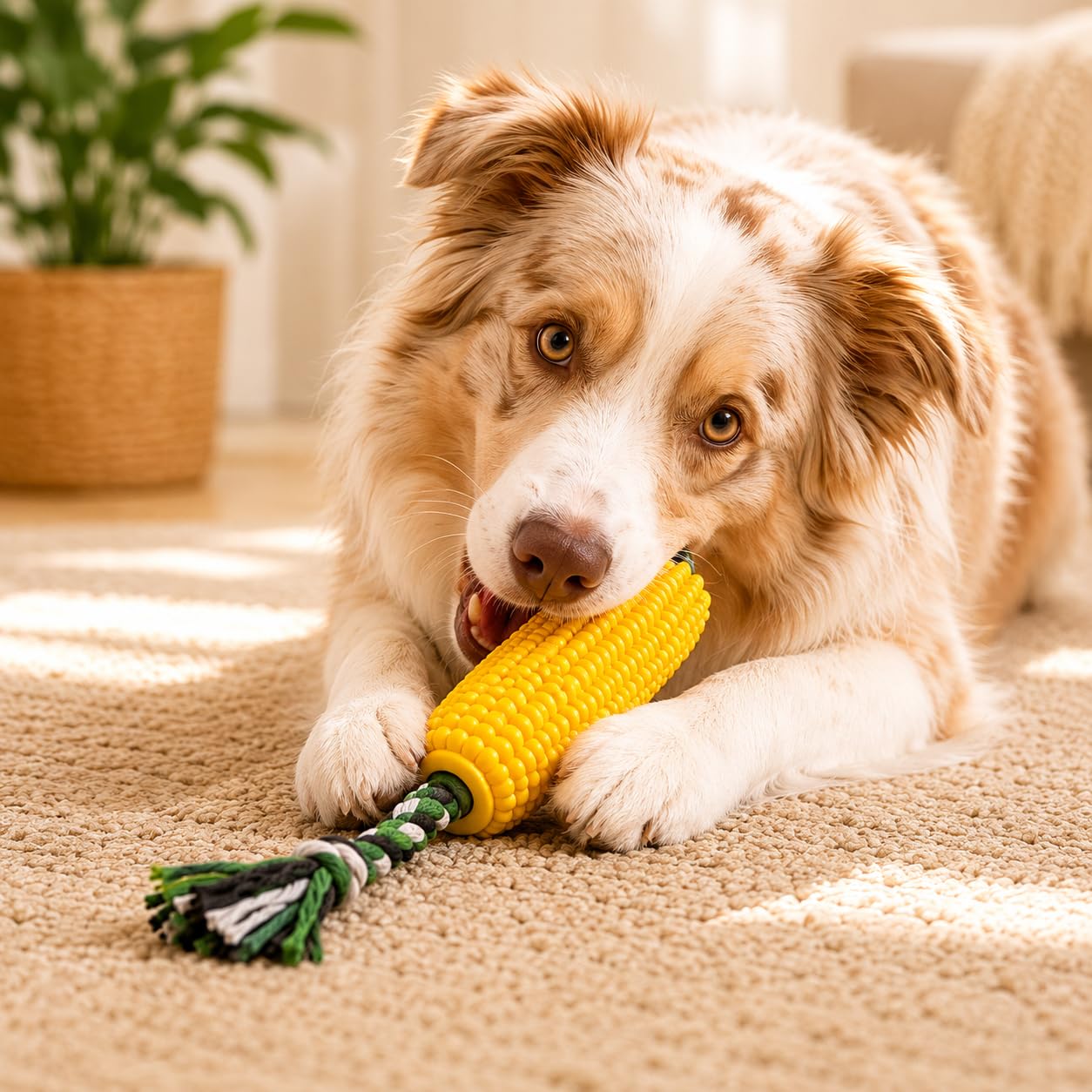 Carllg Dog Chew Toys for Aggressive Chewers, Indestructible Tough Durable