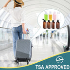 Cosywell Travel Bottles for Toiletries 8PCS 3.4oz TSA Approved Containers - Leak