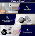 Bug Zapper Indoor Outdoor Mosquito Zapper, LED Rechargeable Fly Zappers Mosquito