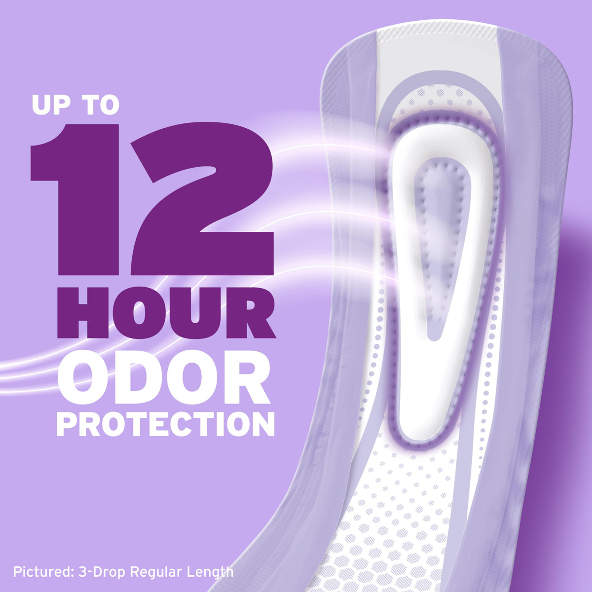 108 Count Poise Ultra Thin Incontinence Pads 5 Drop Long for Women
