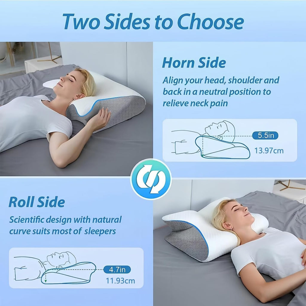 traceil Orthosleep Almohada Cervical, Neck-Elevation Designtm, Pillows for Neck