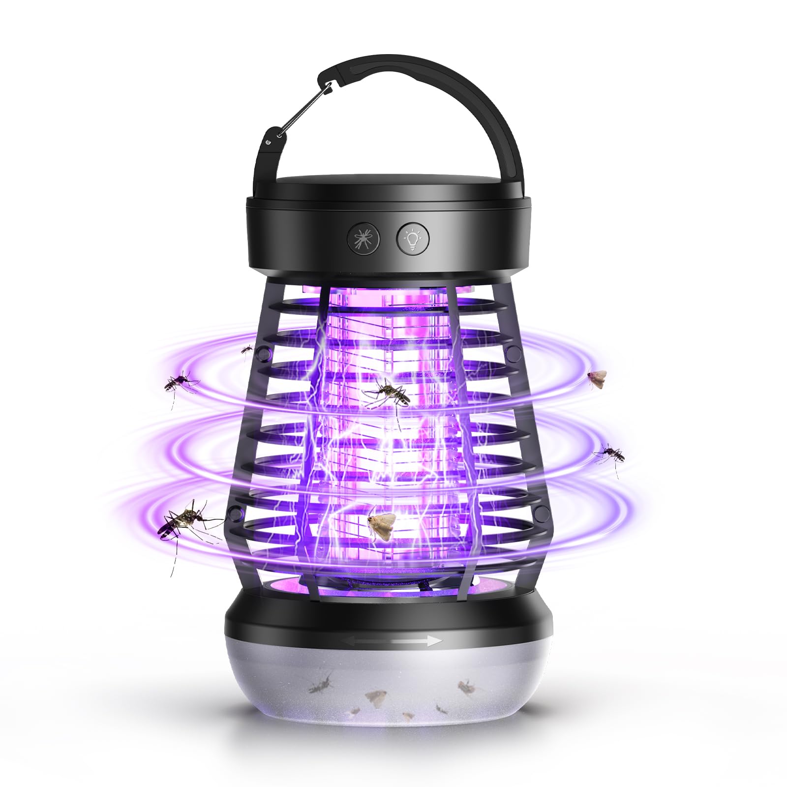 Upgraded Electric Fly Zapper,3 in 1 Bug Zapper Outdoor & Indoor, Electric