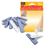 WIZARD SLIDERS 16 PCS PTFE(Teflon) 1" x4" Rectangle Furniture Glides Sliders,