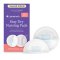 Lansinoh Stay Dry Disposable Nursing Pads, Soft and Super Absorbent Breast Pads,