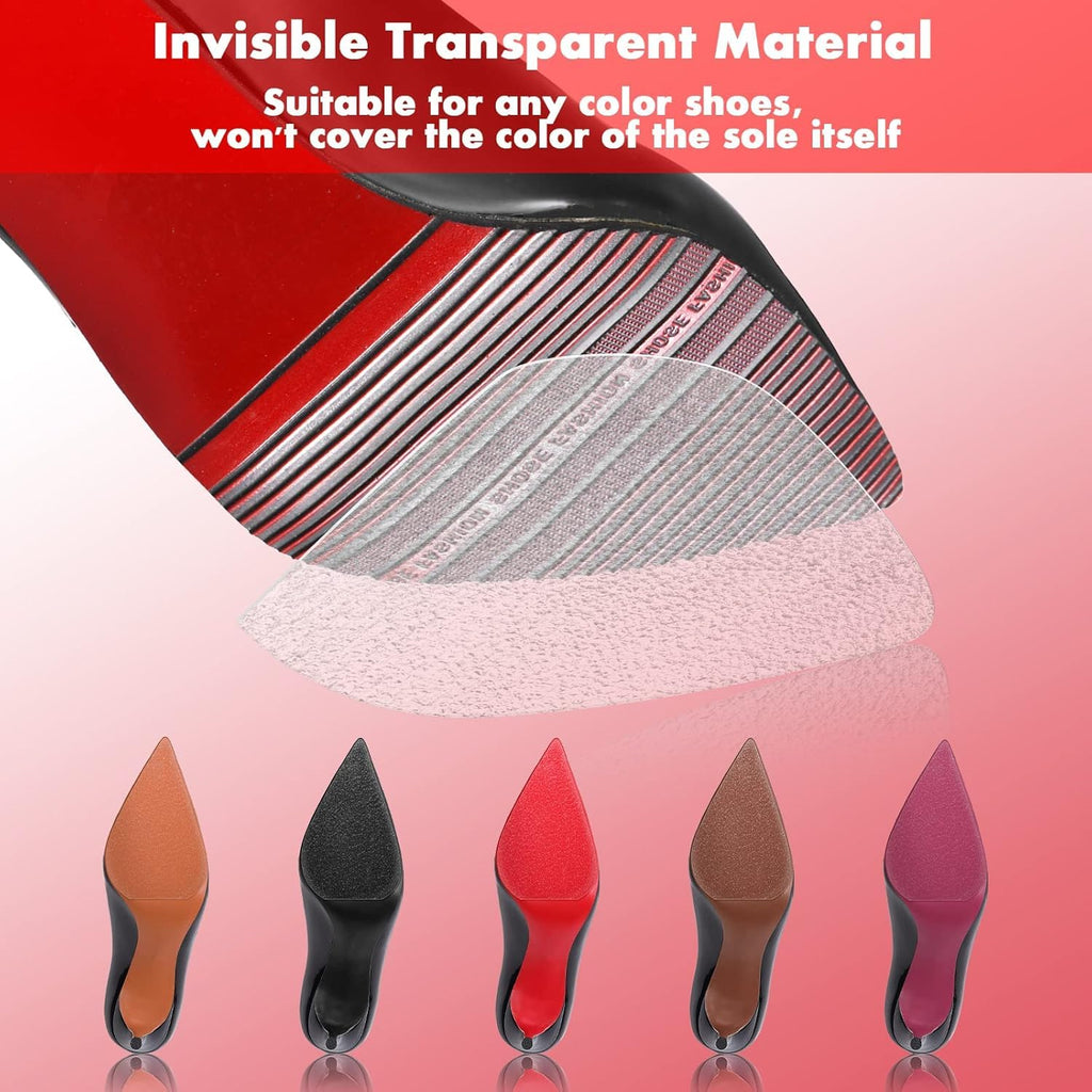 8 Pack Red Bottom Sole Protector Anti-Slip High Heel Shoe Sticker for Louboutin
