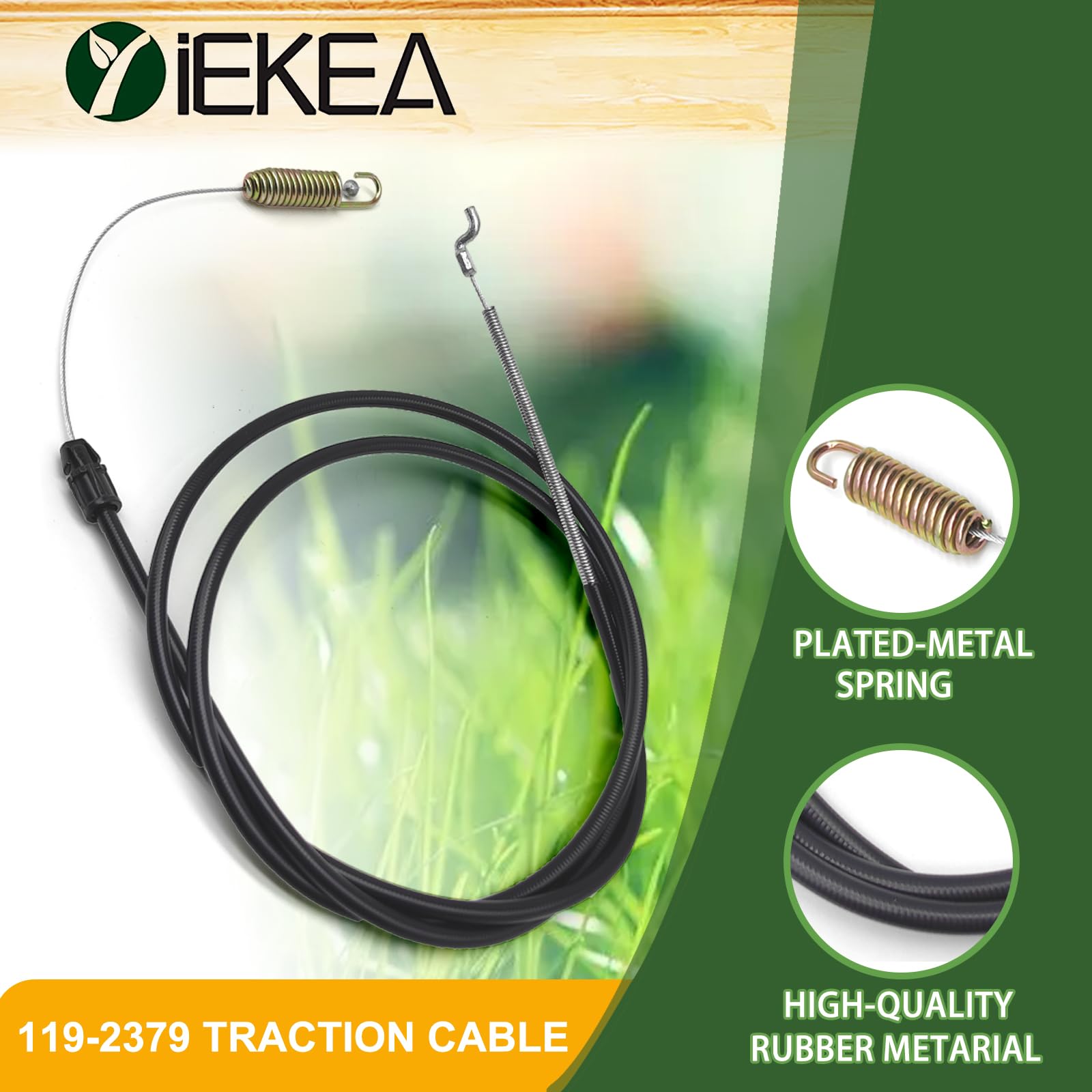 Yiekea 119-2379 Traction Control Cable for Toro 22 inch Recycler 20330 20331