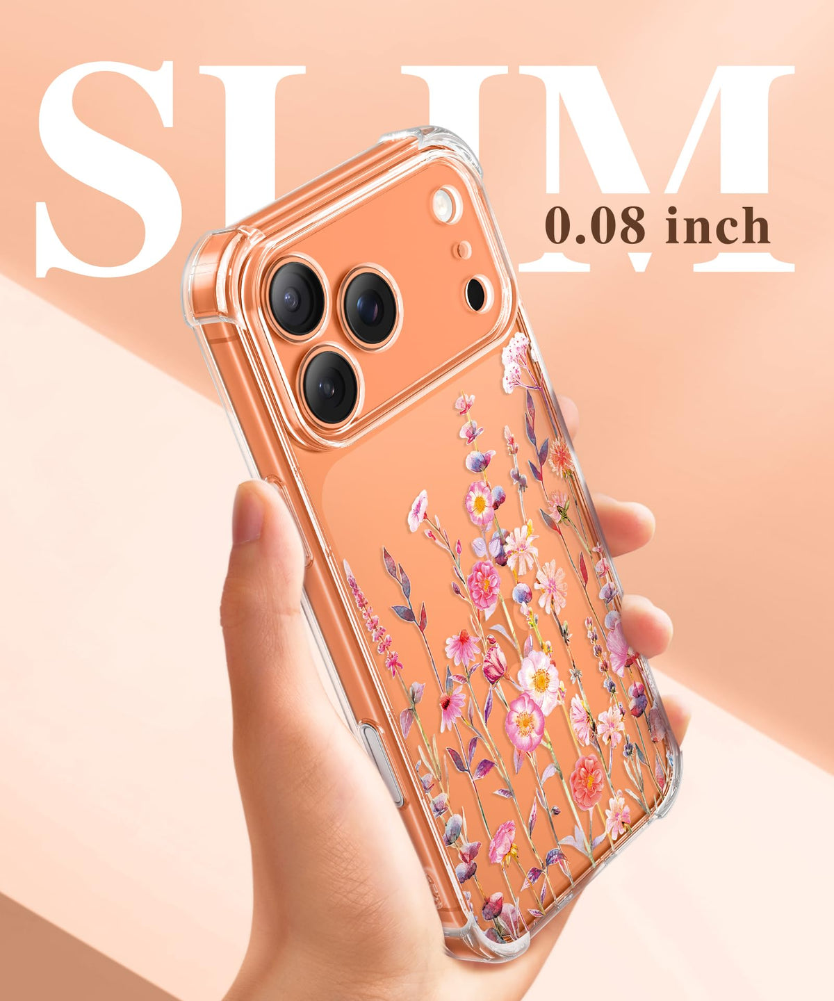GVIEWIN for iPhone 17 Pro Max Case with Screen Protector, Upgraded [Full Camera