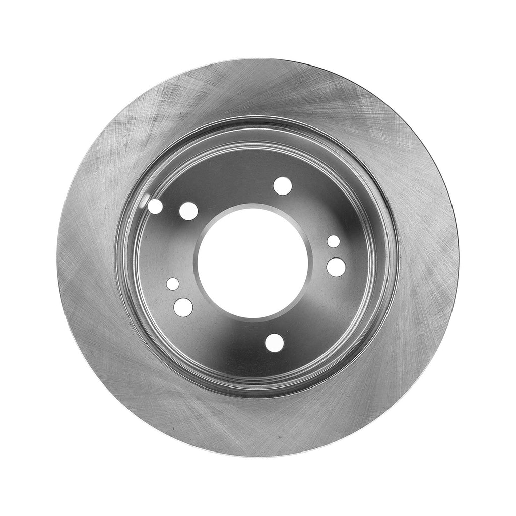 A-Premium 10.31 In (262mm) Rear Solid Brake Rotors and Ceramic Pads Kit