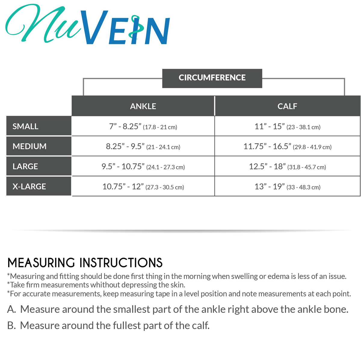 NuVein Sheer Compression Stockings, 15-20 mmHg Support, Women's Diamond Pattern