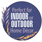 FloraCraft Decorative Straw Bale 9.5 Inch x 12 Inch x 24 Inch Natural