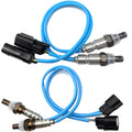 Broaug 4PCS Oxygen Sensor Set (2 Upstream 234-5038 + 2 Downstream 234-4490) for