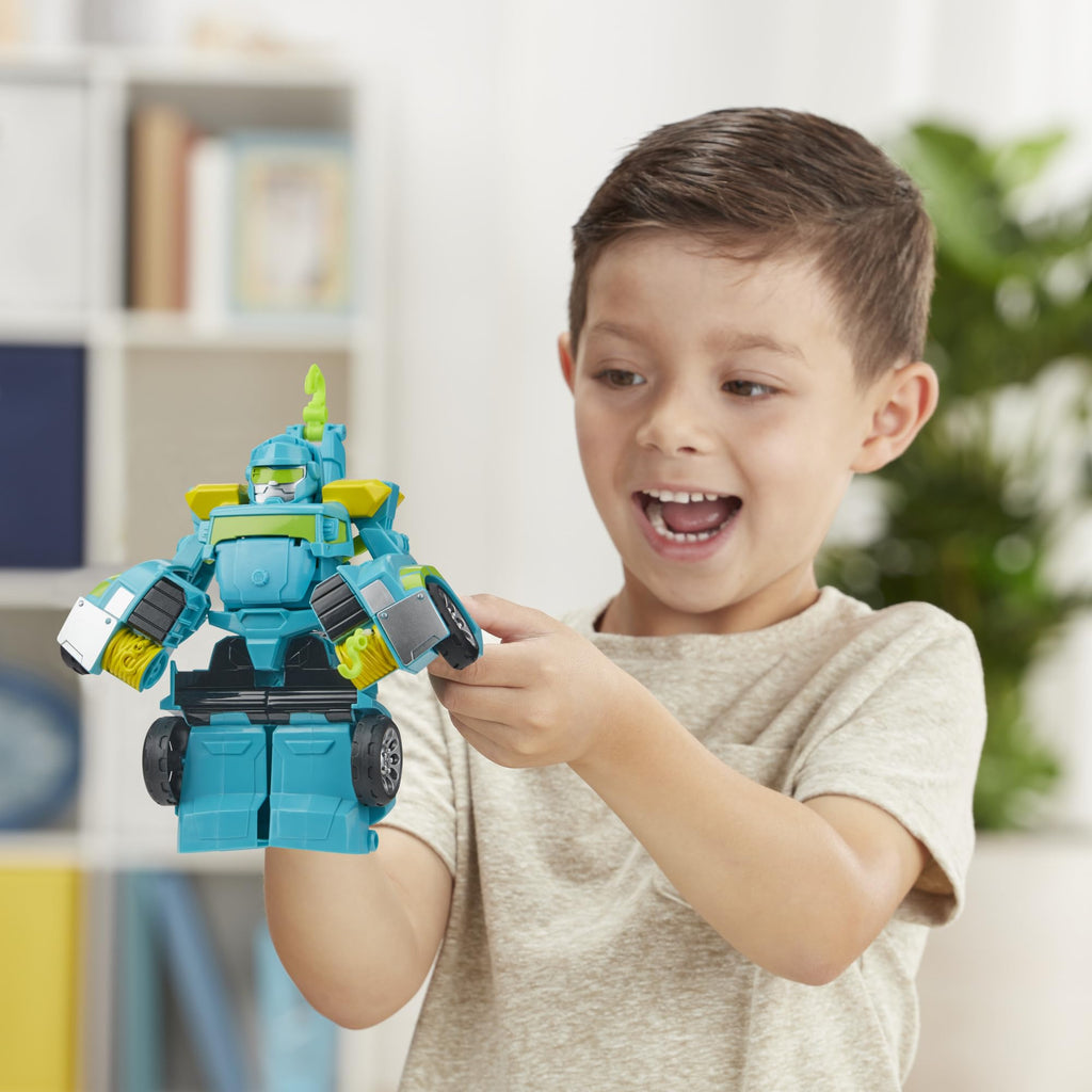 Transformers Playskool Heroes Rescue Bots Academy Hoist Converting Toy Robot, 6"