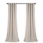 Lush Decor Insulated Grommet Blackout Window Curtain Panels, Pair, 52" W x 95"