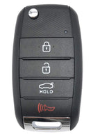 Horande Folding Flip Replacement Key Fob Cover fit for Kia Optima Sorento