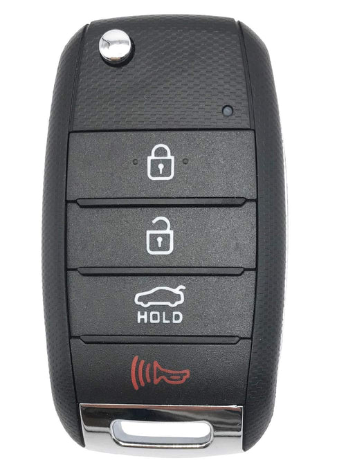 Horande Folding Flip Replacement Key Fob Cover fit for Kia Optima Sorento