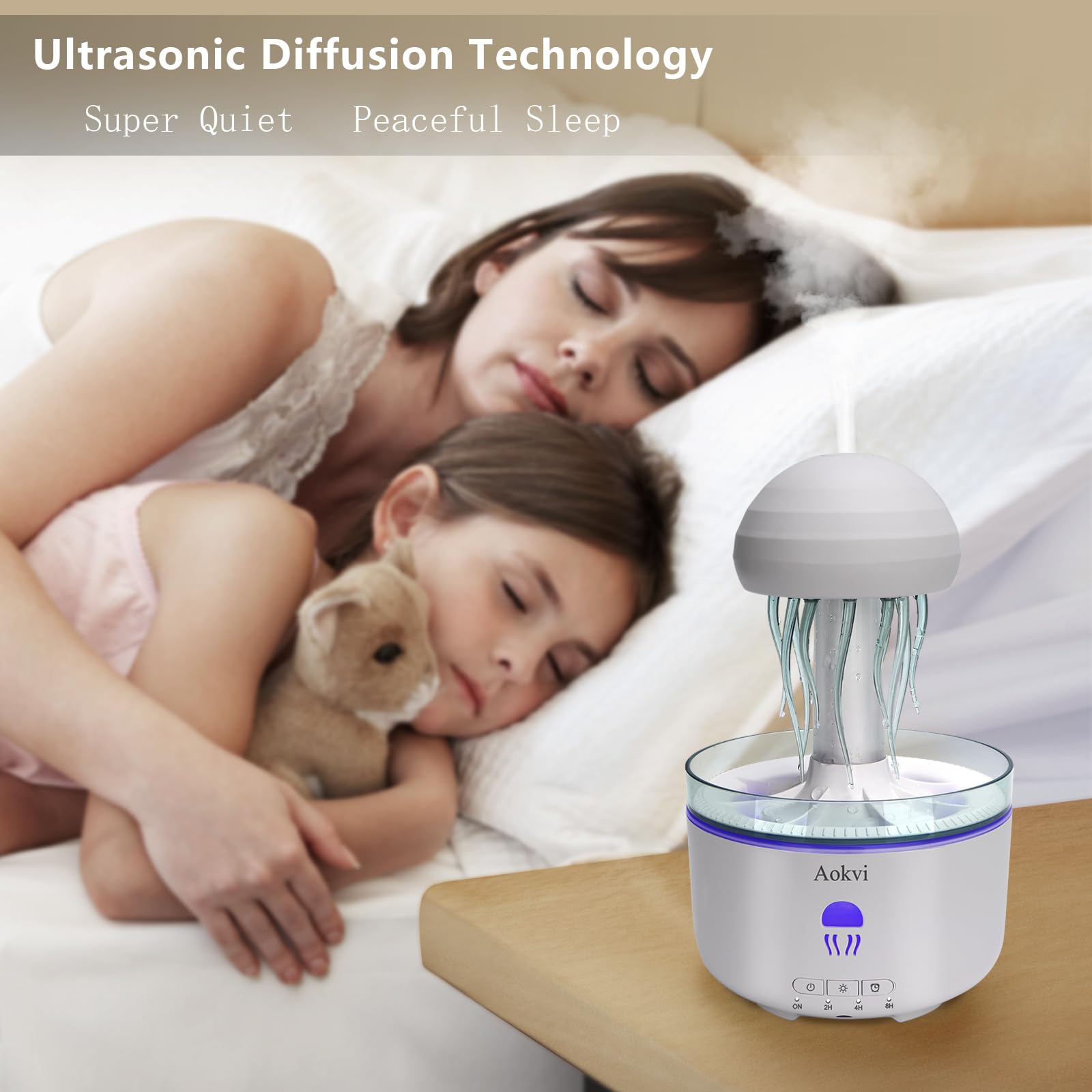 Essential Oils Diffuser,300ML Aromatherapy Diffuser,Ultrasonic Essential Oil