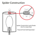 Aspen Creative 31234A Transitional Drum (Cylinder) Shaped Spider Construction
