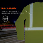 Ergodyne Chill Its 6688 Hi Vis Reflective Shirt, Class 2, Cooling Sun Shirt with