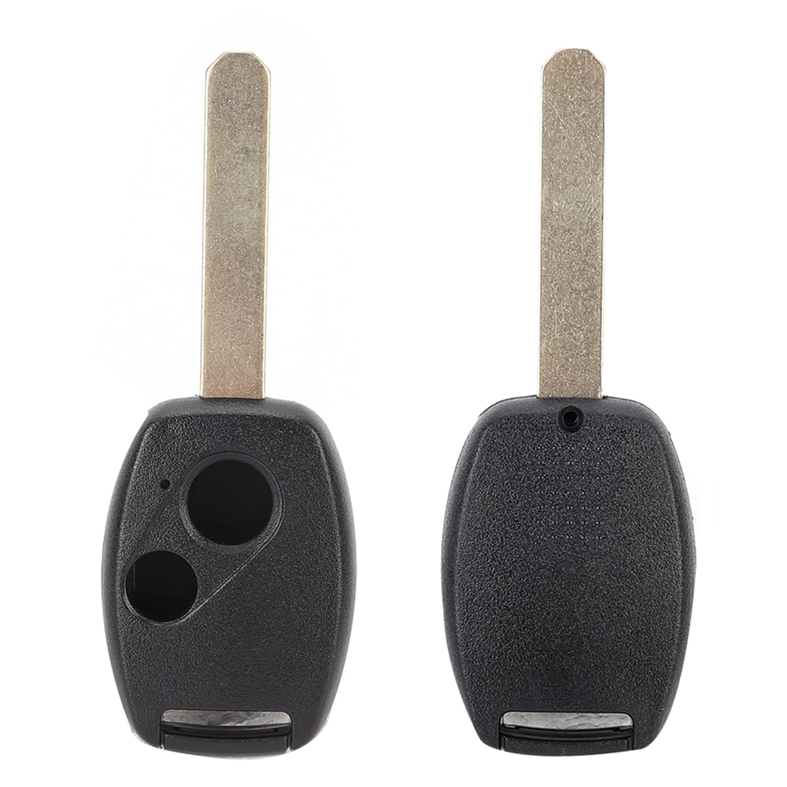 Rcniso Durable 2 Hole Buttons Car Key Shell Replacement for Car Keychain, Easy