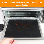 BRIKINTE 4 Pack Air Fryer Liners for Ninja Flip Toaster Oven & Air Fryer,