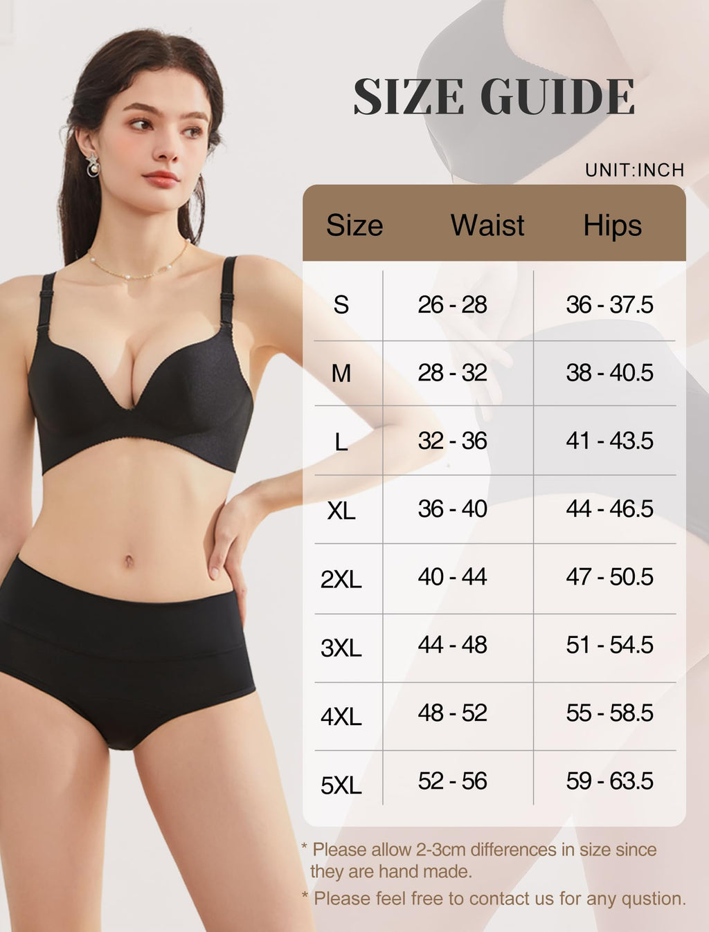 3 Pack Medium Washable Leakproof Period Underwear - Reusable Incontinence