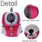 PAPIEEED Pet Carrier Backpack for Small Dog cat up to 2~26 lbs, Hands-Free Pet Travel Bag, Breathable Head-Out Design and Waterproof Bottom for Hiking & Travel